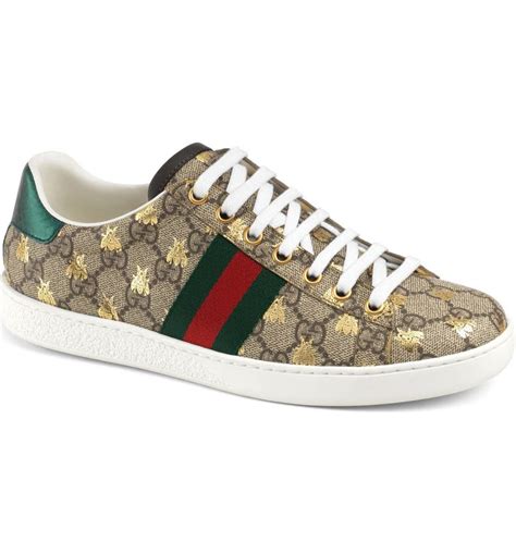 gucci bee sneaker 1 1|Gucci bee sneakers women.